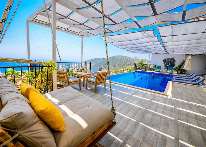Sea View For 10 People In Kalkan * Kas