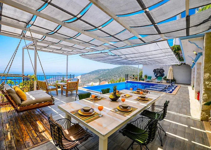 Sea View For 10 People In Kalkan * Kas