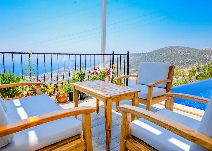 Sea View For 10 People In Kalkan Villa *