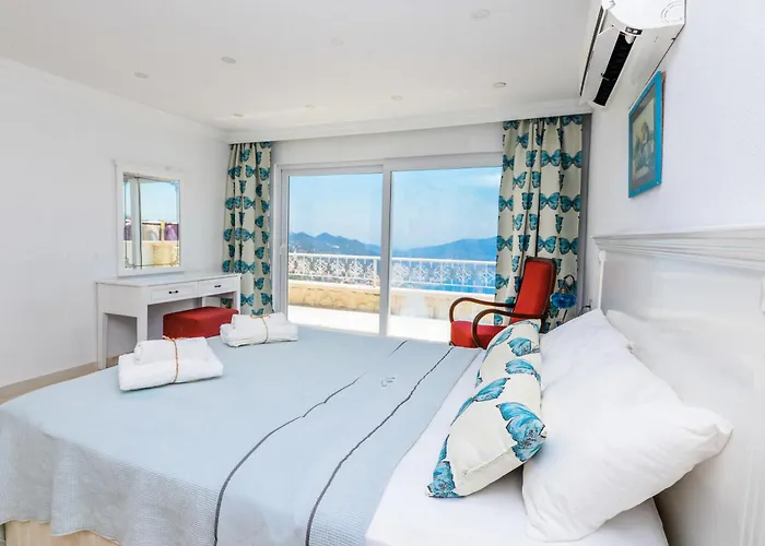 Sea View For 10 People In Kalkan Villa