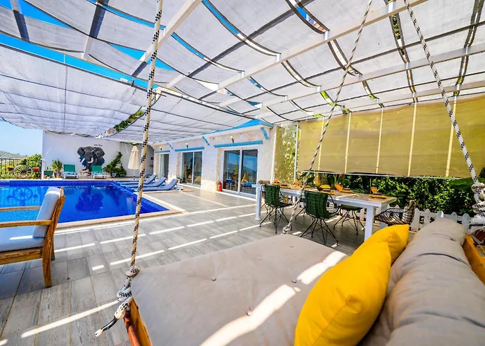 Villa Sea View For 10 People In Kalkan Kas