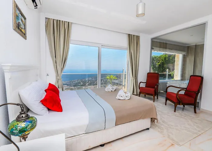 Sea View For 10 People In Kalkan *