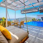 וילה Sea View For 10 People In Kalkan *