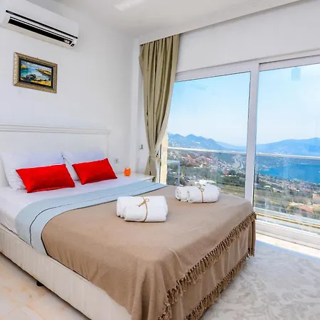 别墅 Sea View For 10 People In Kalkan *