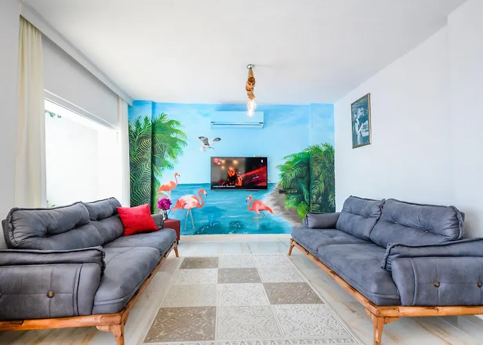 Sea View For 10 People In Kalkan 别墅