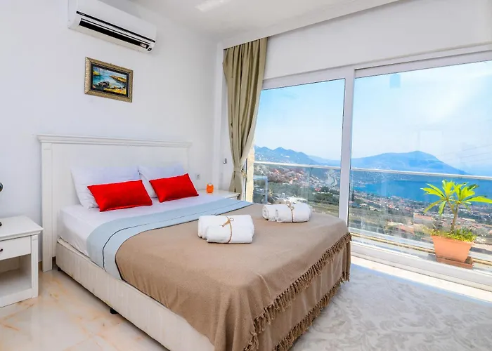 别墅 Sea View For 10 People In Kalkan *