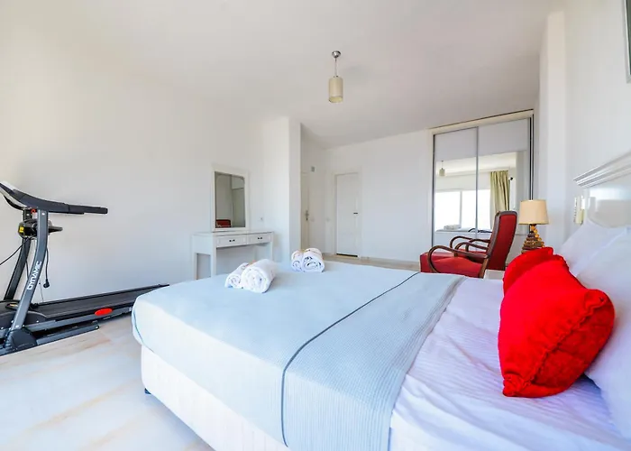 Sea View For 10 People In Kalkan 别墅 卡斯